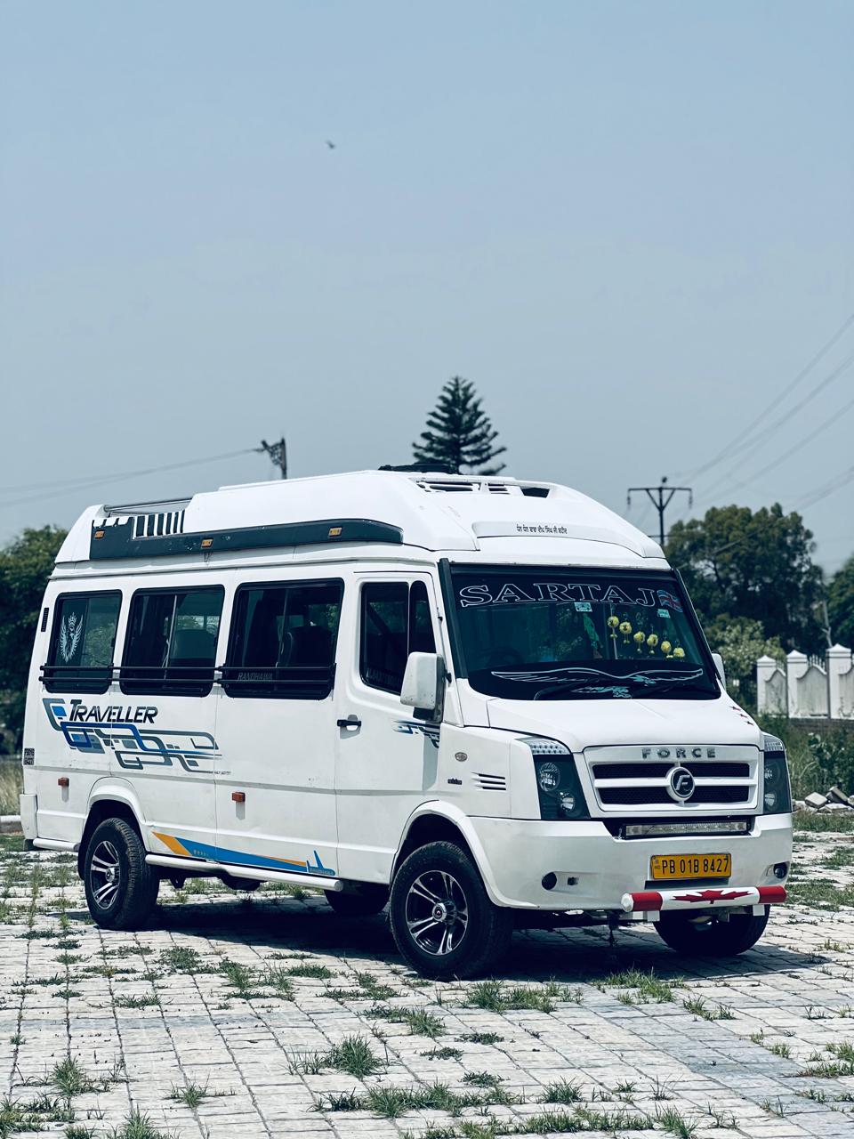 Tempo Traveller Rental for Spiti Valley